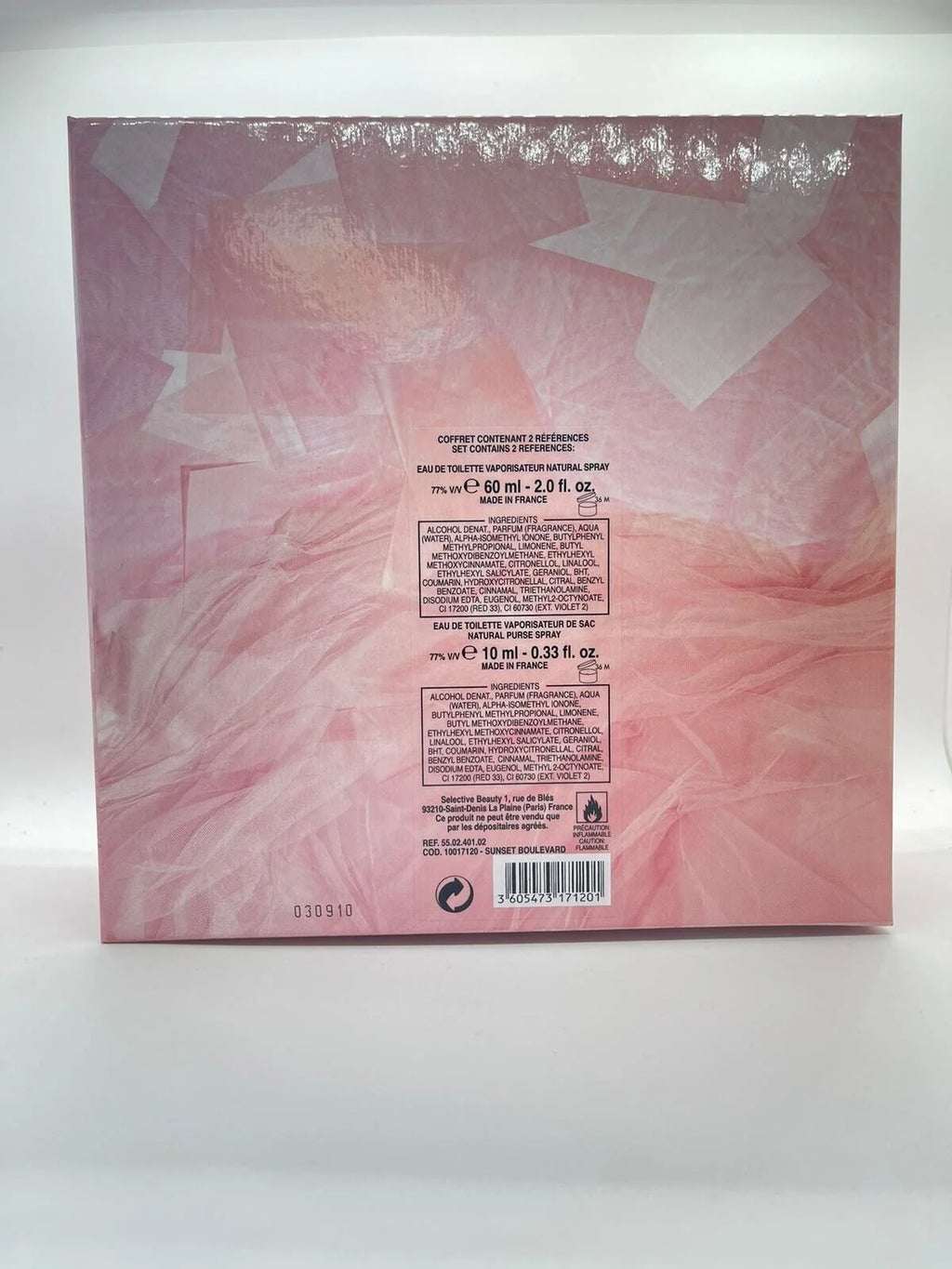 EDT Perfume Gift Set - 60ml Eau de Toilette & 10ml Travel Edition G85986