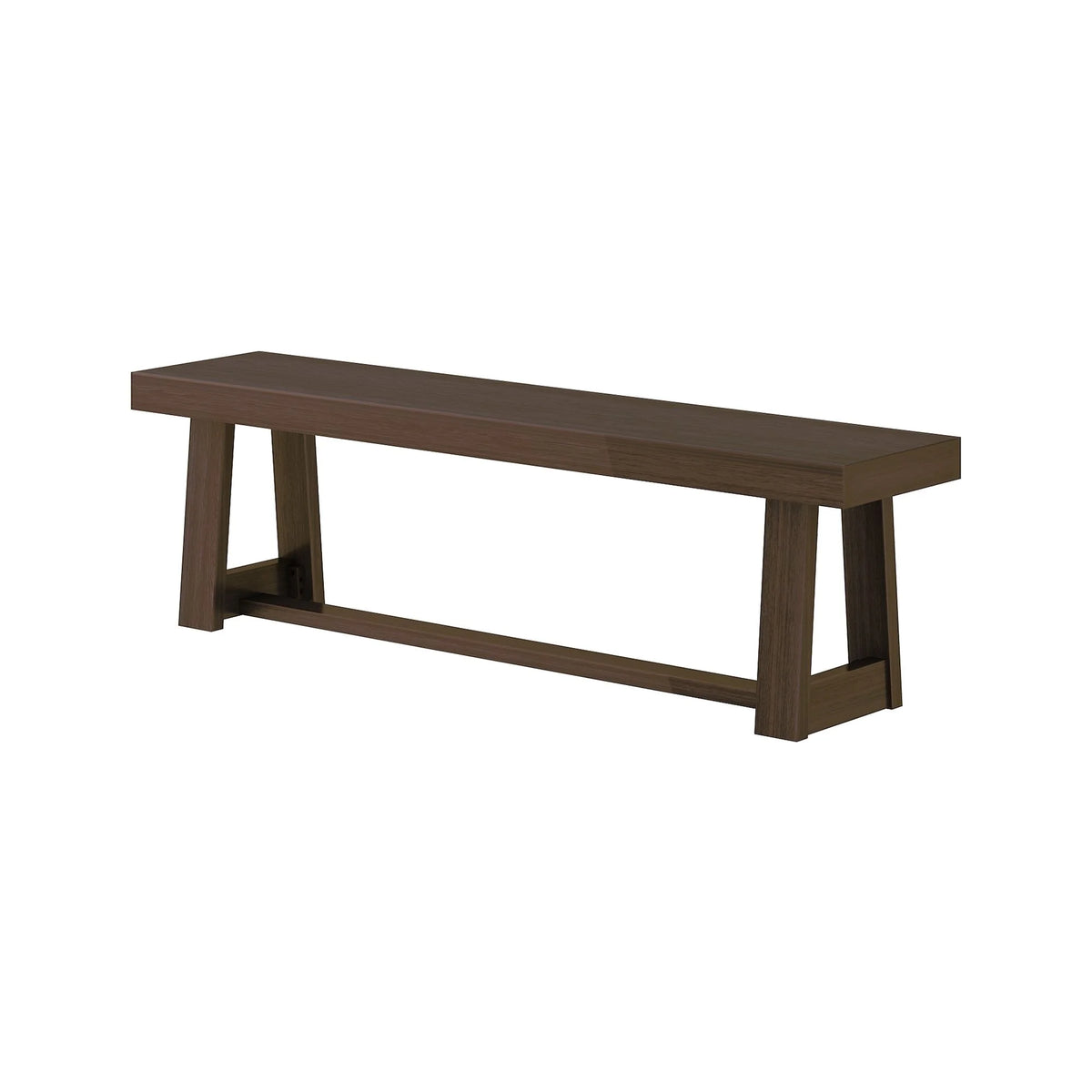 60" Solid Wood Dining Bench Q41288