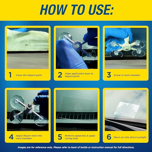 Windshield Repair Kit for Chips and Cracks N1730