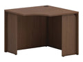 36" Corner Desk Shell Sepia Walnut H36841