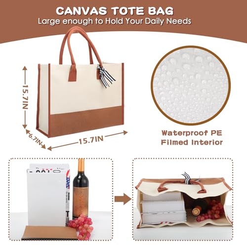 Canvas Tote Bags 12 Pack Black and White N65227