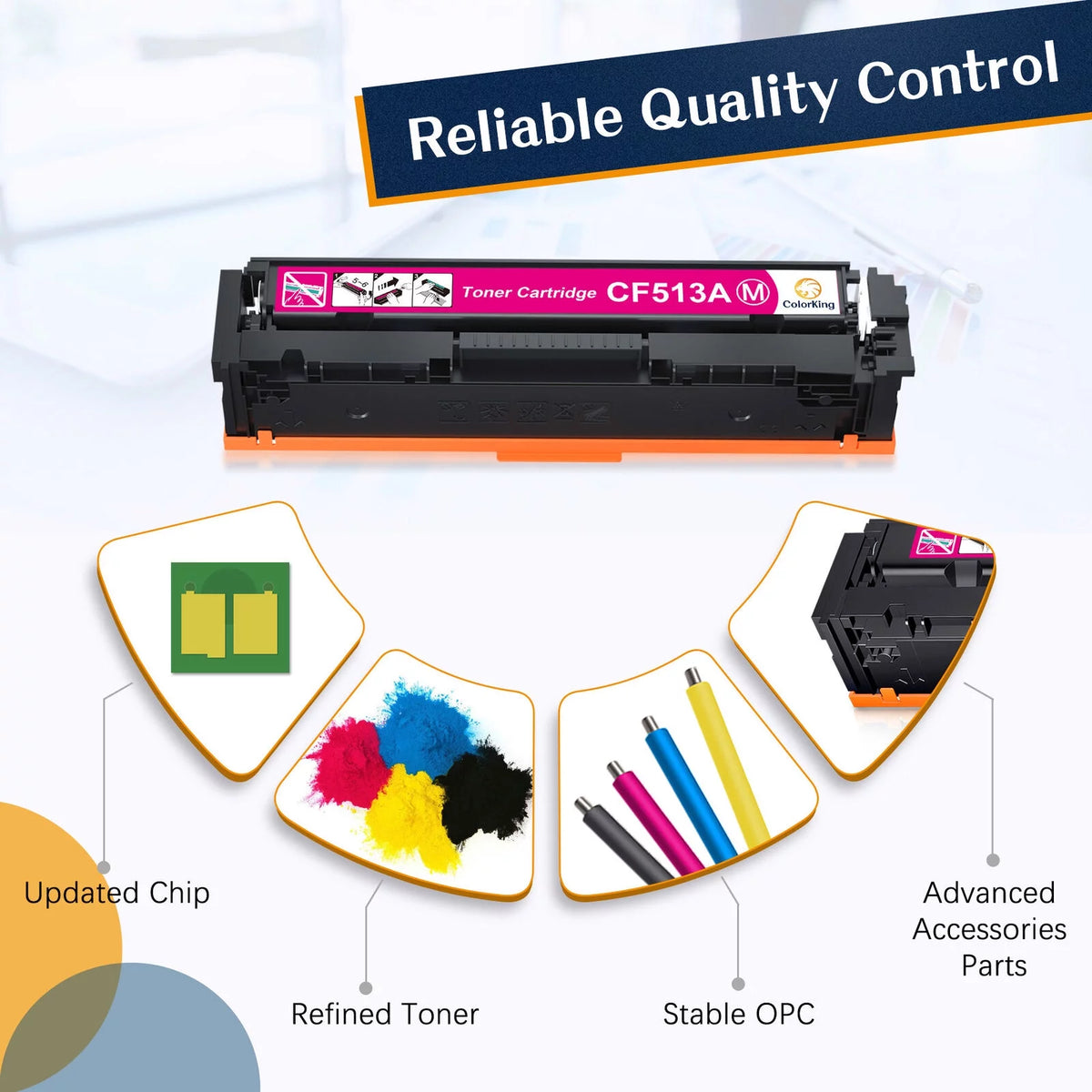 204A Toner Cartridge 1 Black 1 Cyan 1 Yellow 1 Magenta H53252