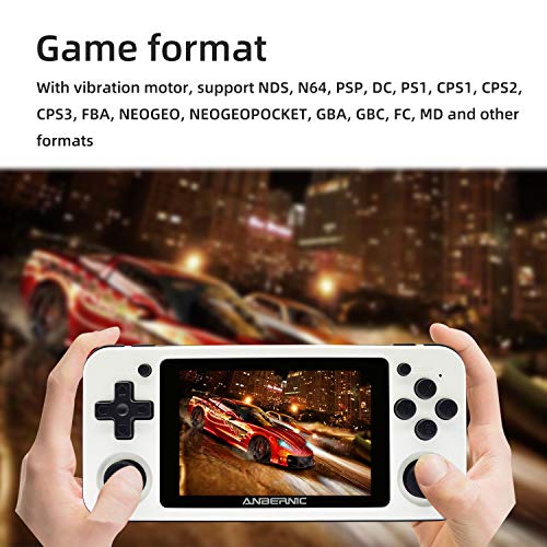 Retro Handheld Game Console 3.5 inch IPS Screen 3500mAh Battery D7497