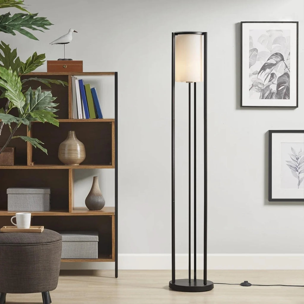 Floor Lamp with Black Finish A8836