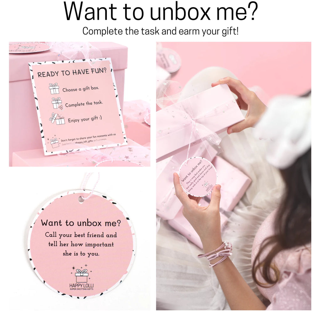 Pink 8 Wrapped Gifts in 1 Box S91623