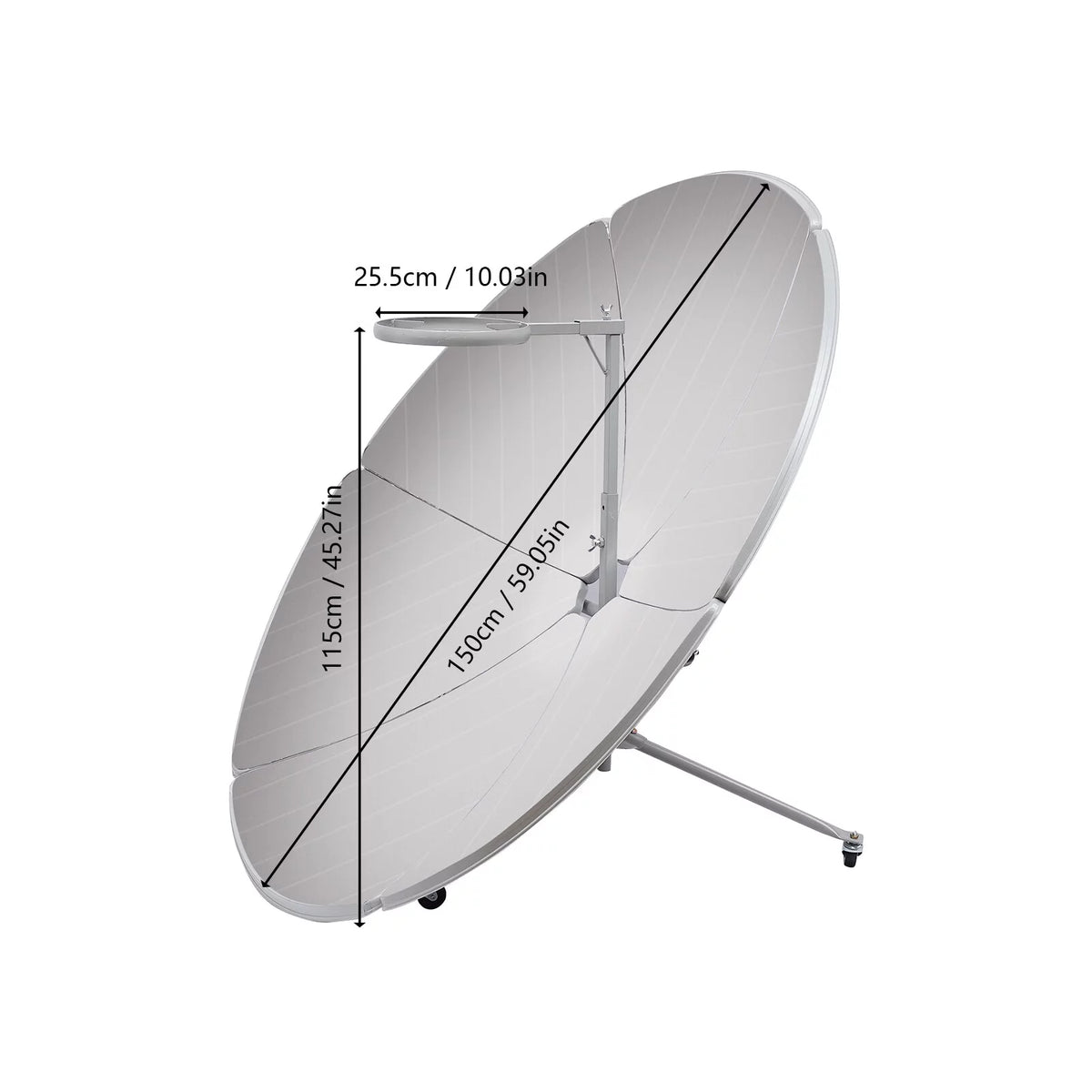 Parabolic Concentrating Solar Cooker W91075