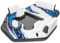Inflatable 5 Person Raft with Backrests and Cooler D66537