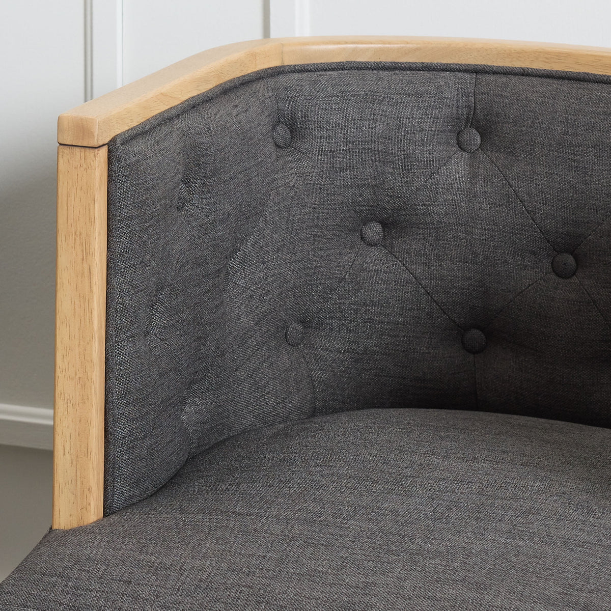 Charcoal Upholstered Accent Chair N213369
