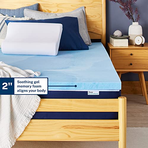 3 Inch Cooling Gel Memory Foam Mattress Topper King Size E645
