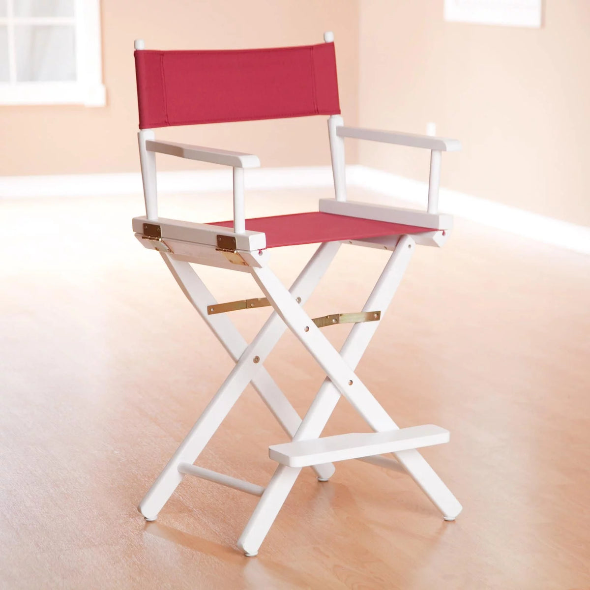 24 Inch Director's Chair Black Frame-Green Canvas L598