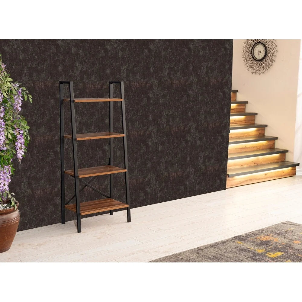 5 Tier Metal Ladder Bookshelf A75466