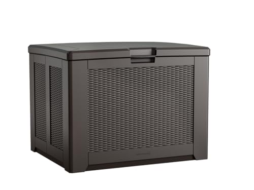 Extra Large Weather Resistant Resin Deck Box N7391