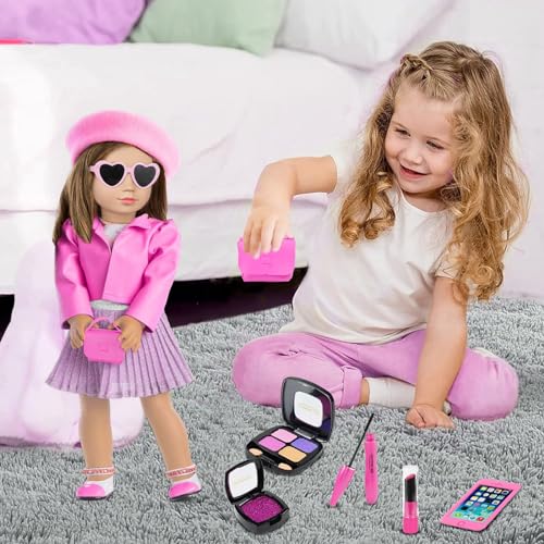 18 Inch Doll Makeup Accessories and Clothes Tote Bag Set D9988
