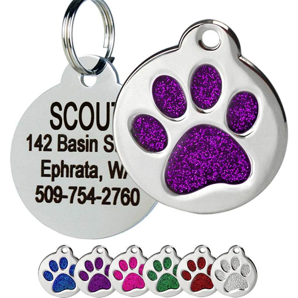 Stainless Steel Personalized Dog & Cat ID Tag A93188