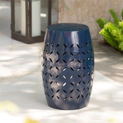 12" Iron Outdoor Side Table A4046