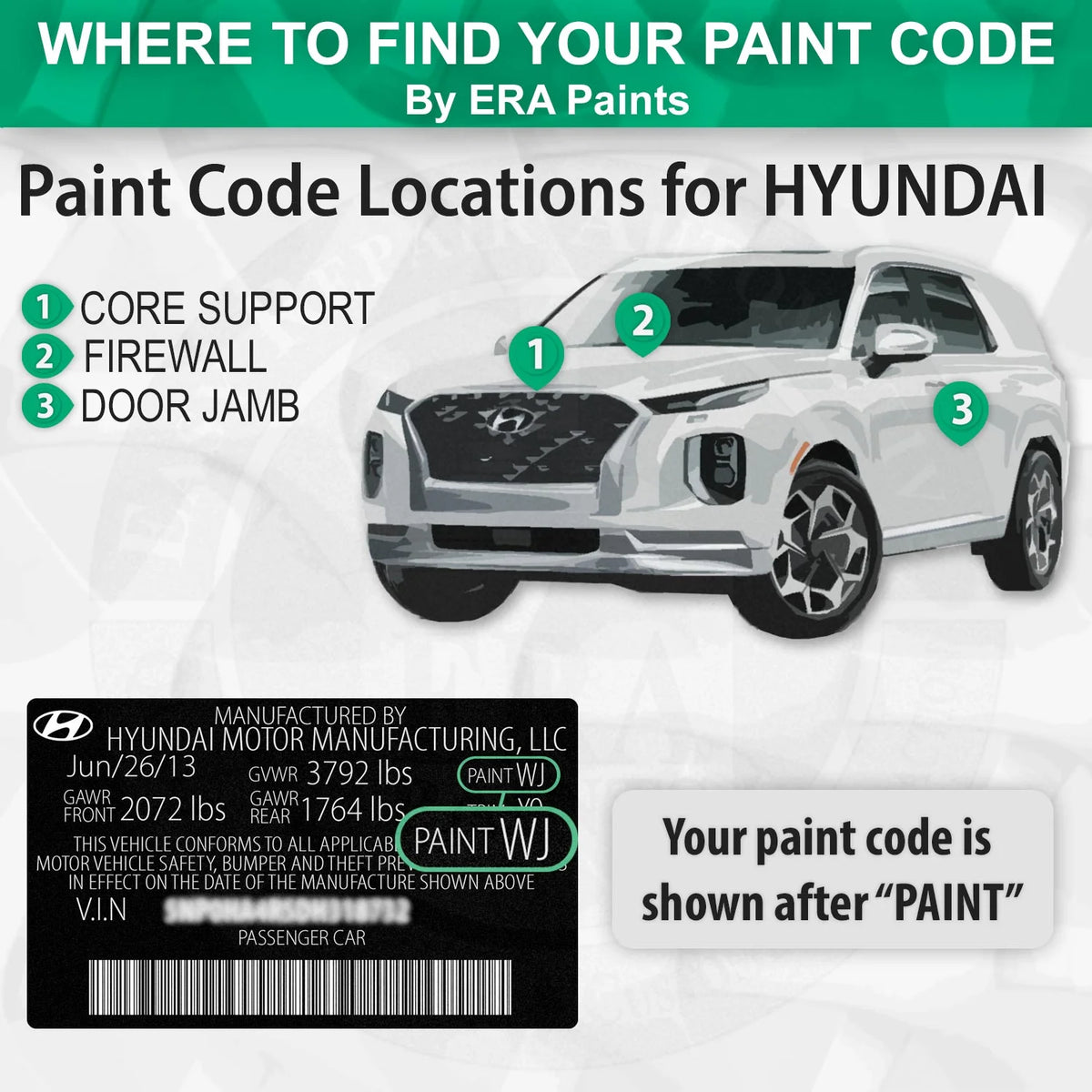 Rain Forest Pearl Touch Up Spray Paint Clearcoat and Primer R2991