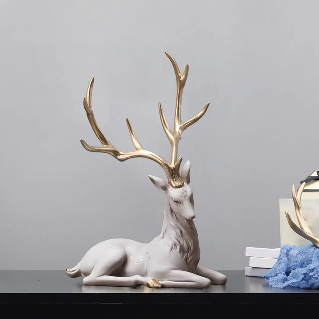 Reindeer Ornaments Figurine Statue L817511
