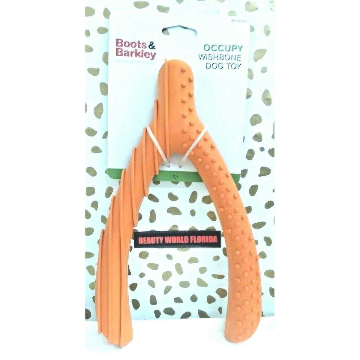 Rubber Wishbone Dog Toy M7967