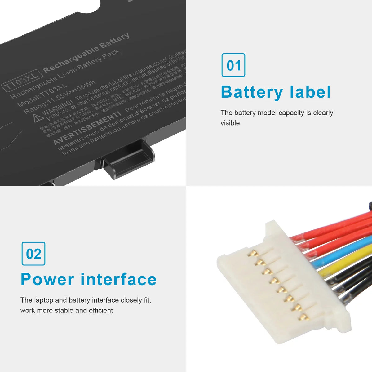 56Wh Battery T91080