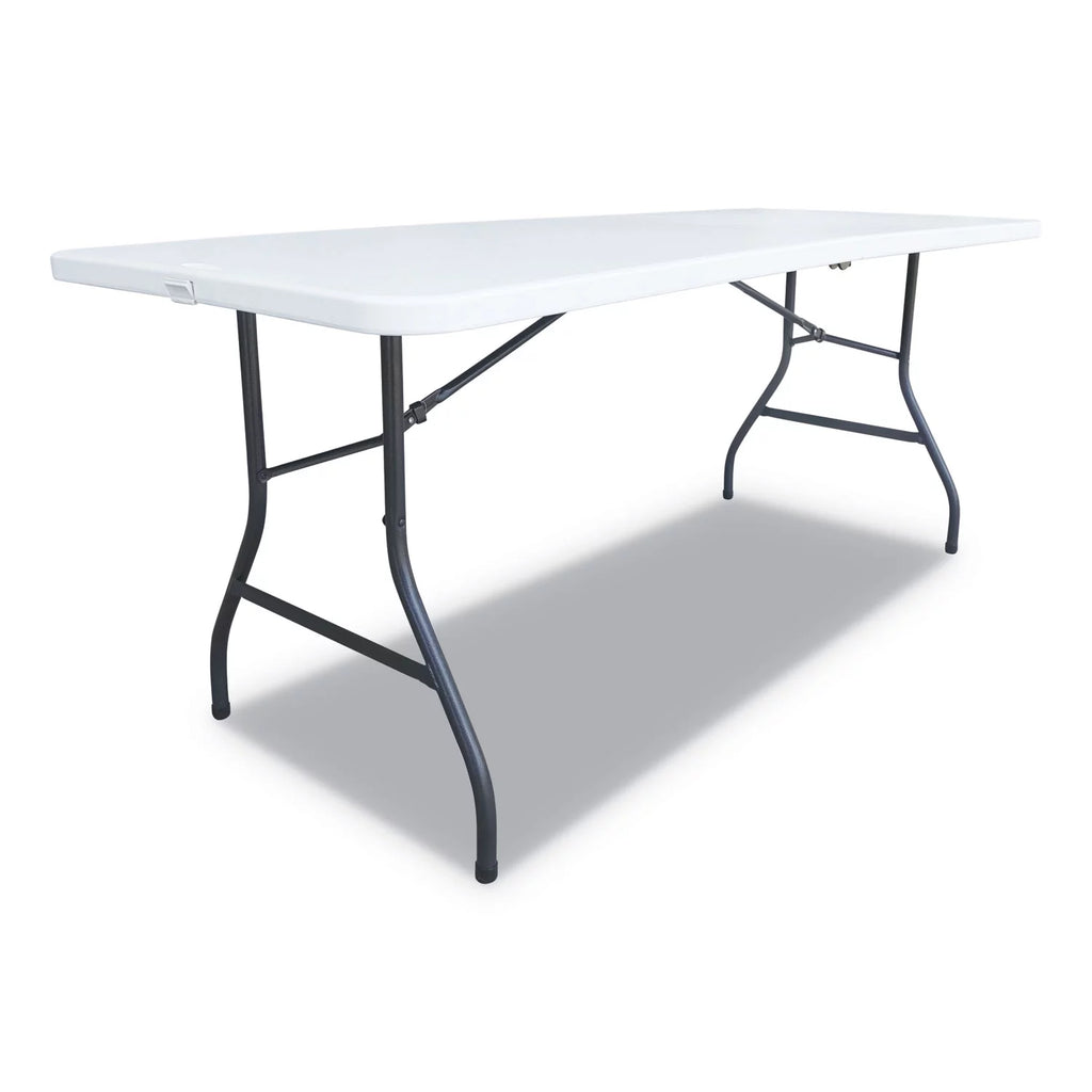 White Resin Folding Table O30856