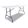 White Resin Folding Table O30856