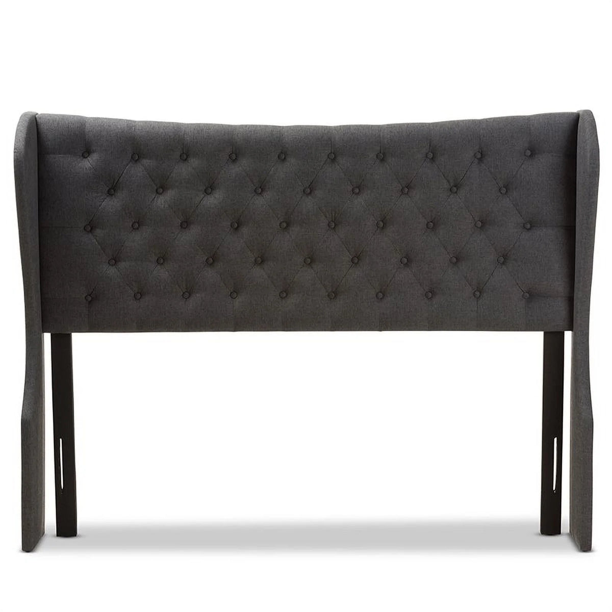 Queen Winged Panel Headboard in Dark Gray J177132