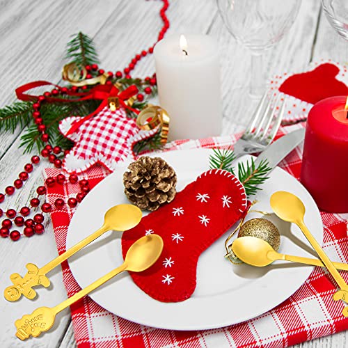 16 Pieces Stainless Steel Stirring Spoon V346