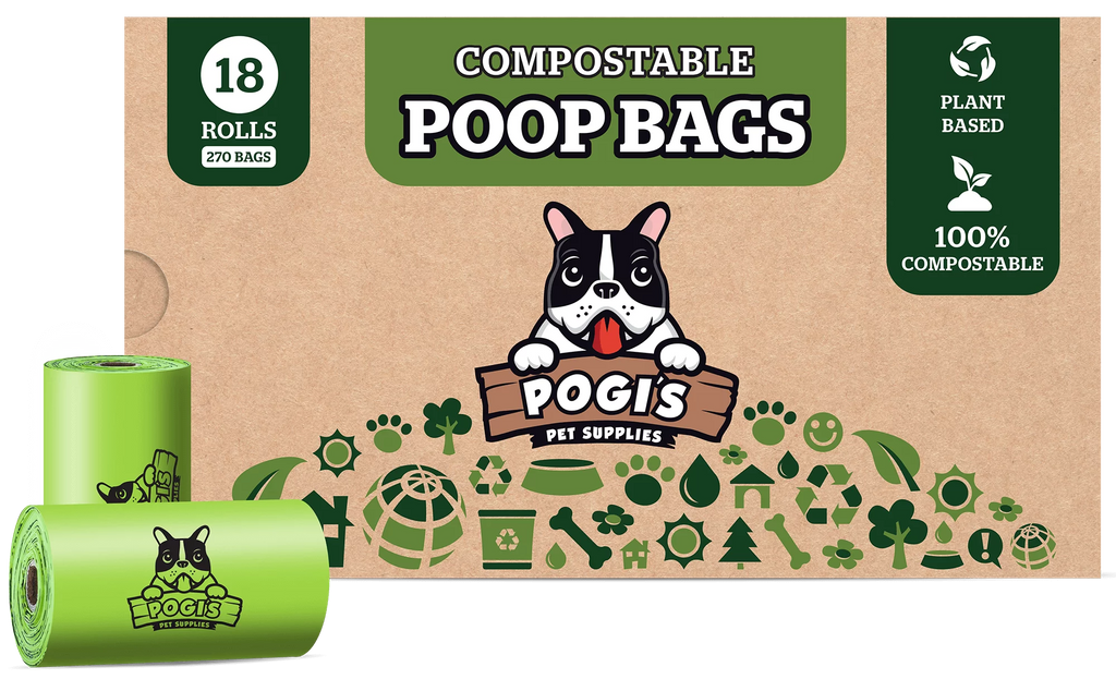Compostable Extra-Large Waste Bags, 270 Bags E6439