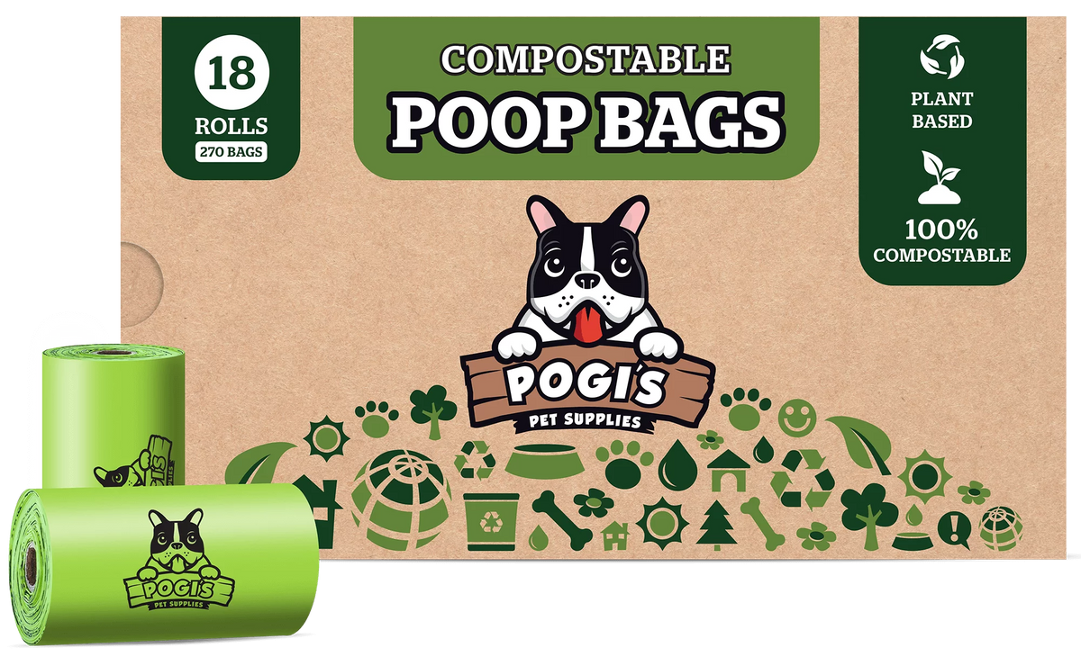 Compostable Extra-Large Waste Bags, 270 Bags E6439