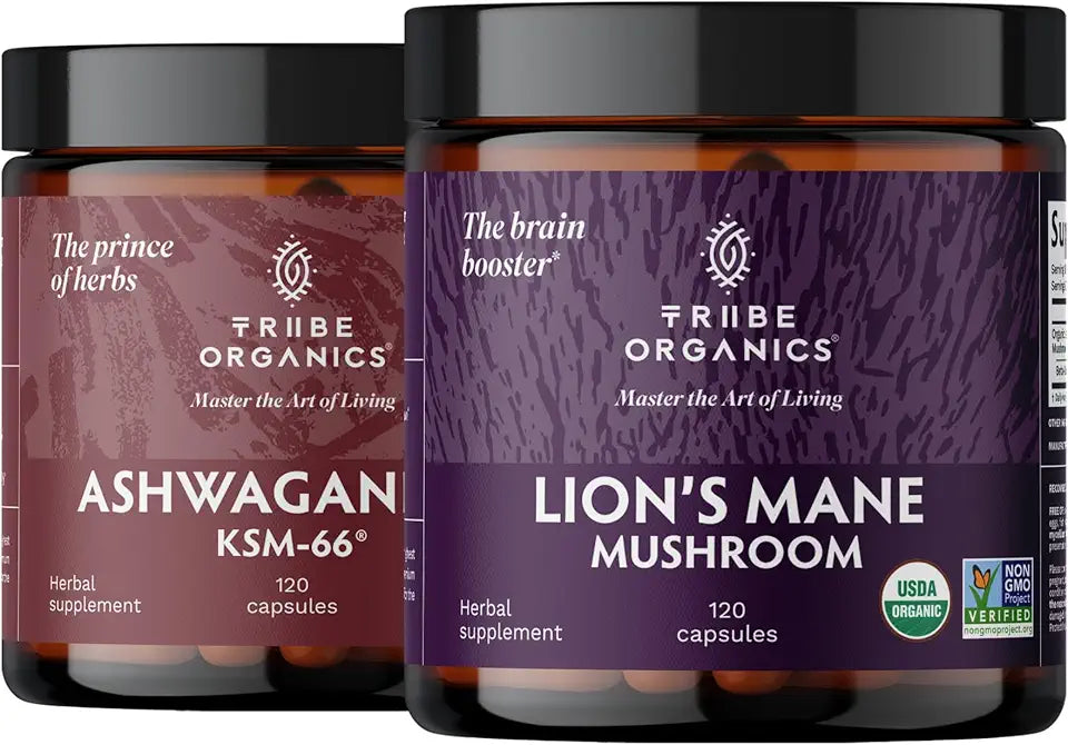 Ashwagandha and Organic Lion's Mane Y671603