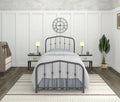 Twin Metal Bed Frame with Headboard and Footboard L930960