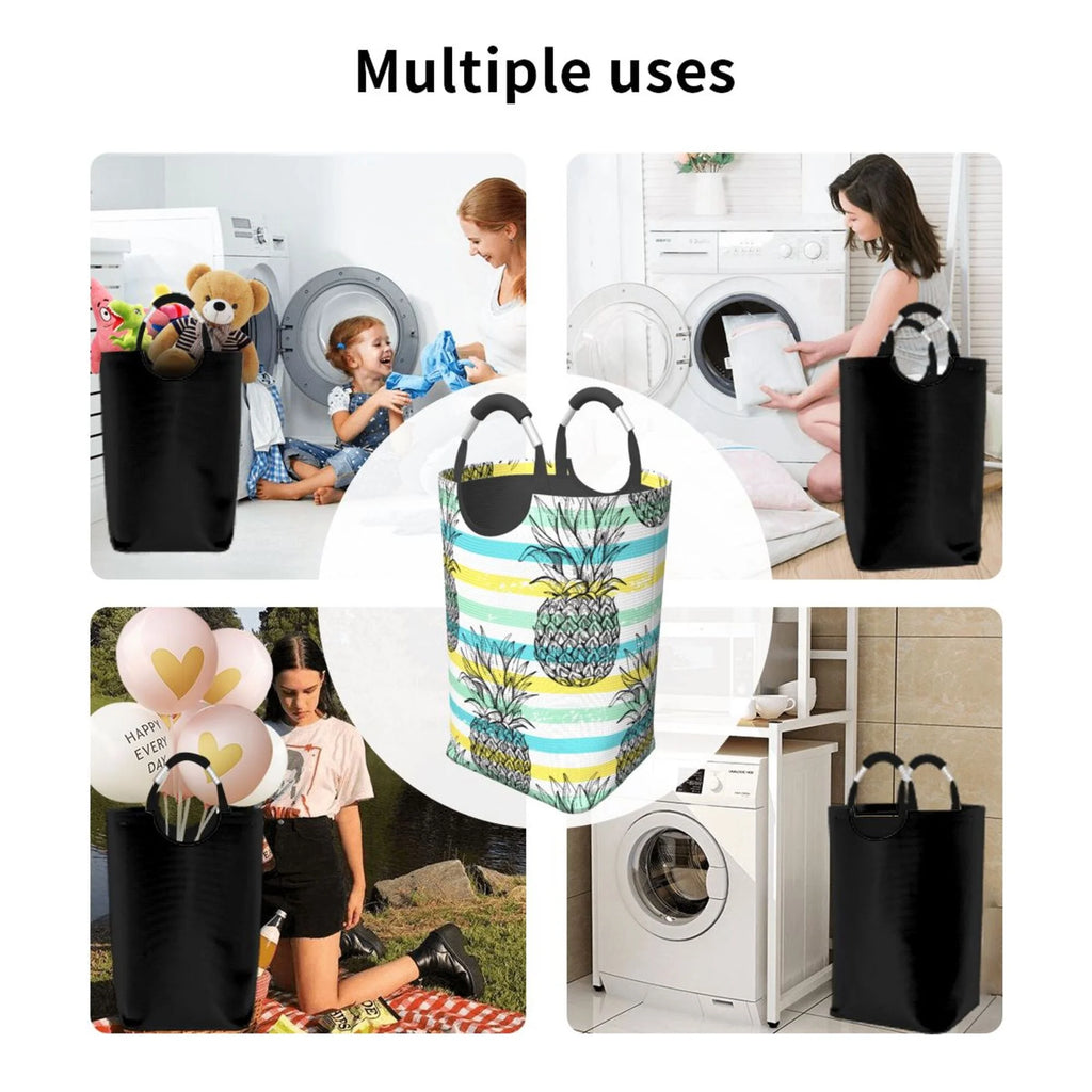 50L Rectangular Waterproof Foldable Laundry Basket A80545