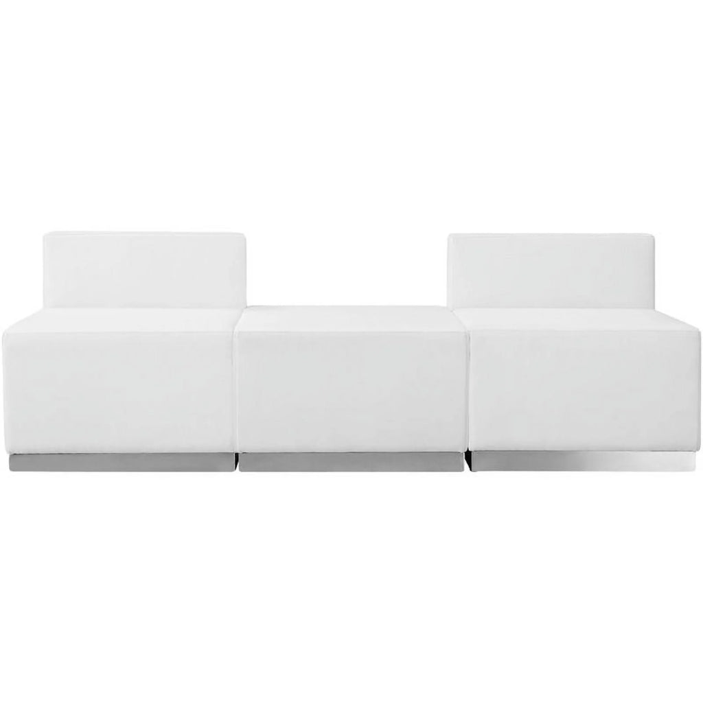 3 Piece Reception Seating in White Y8968