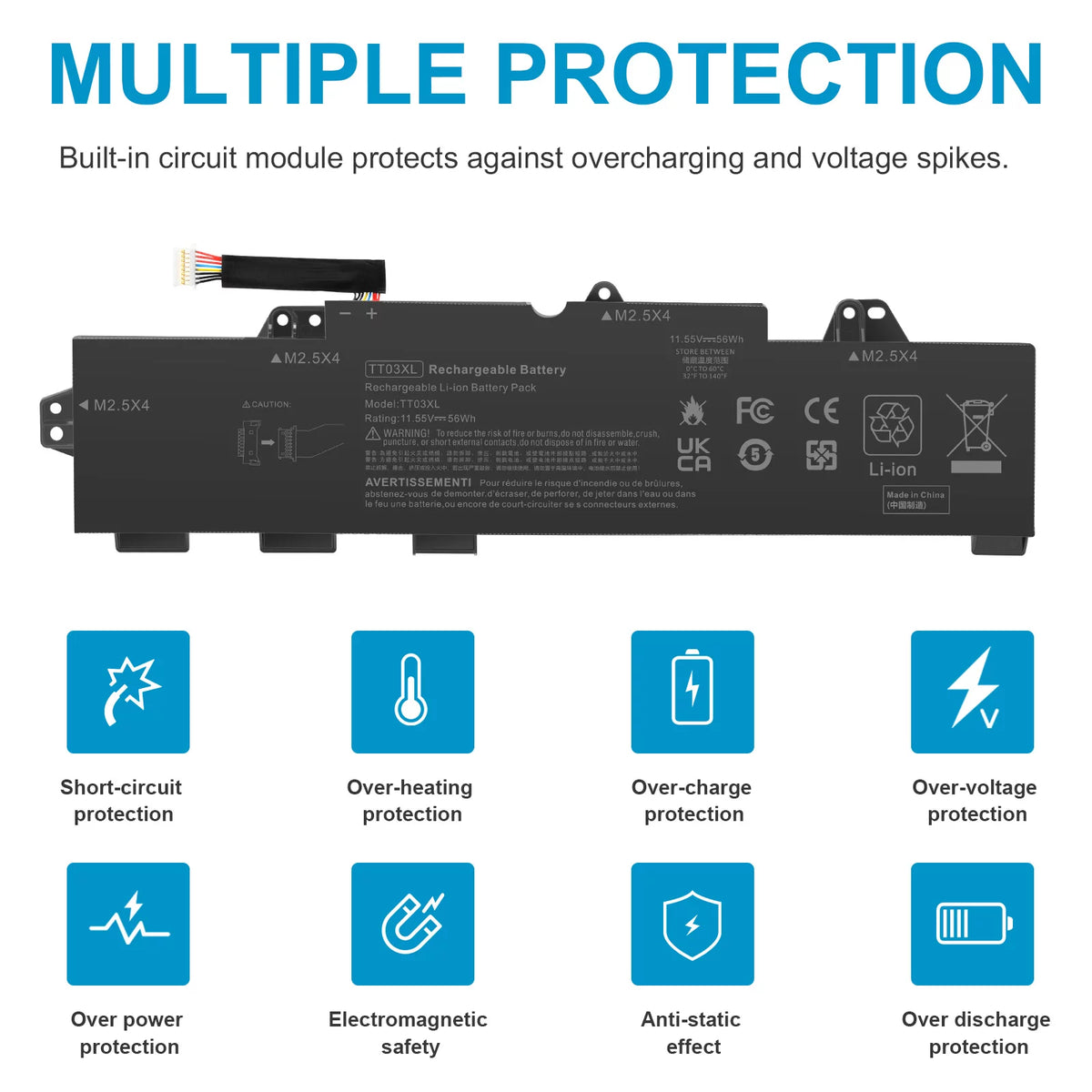 56Wh Battery T91080