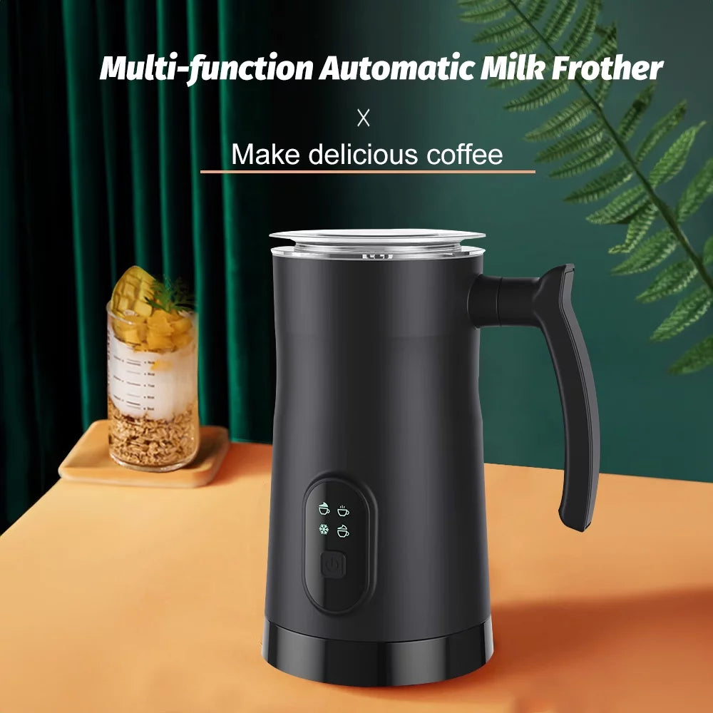 Electric Milk Frother Stainless Steel 4 in 1 400W 350ml W24340