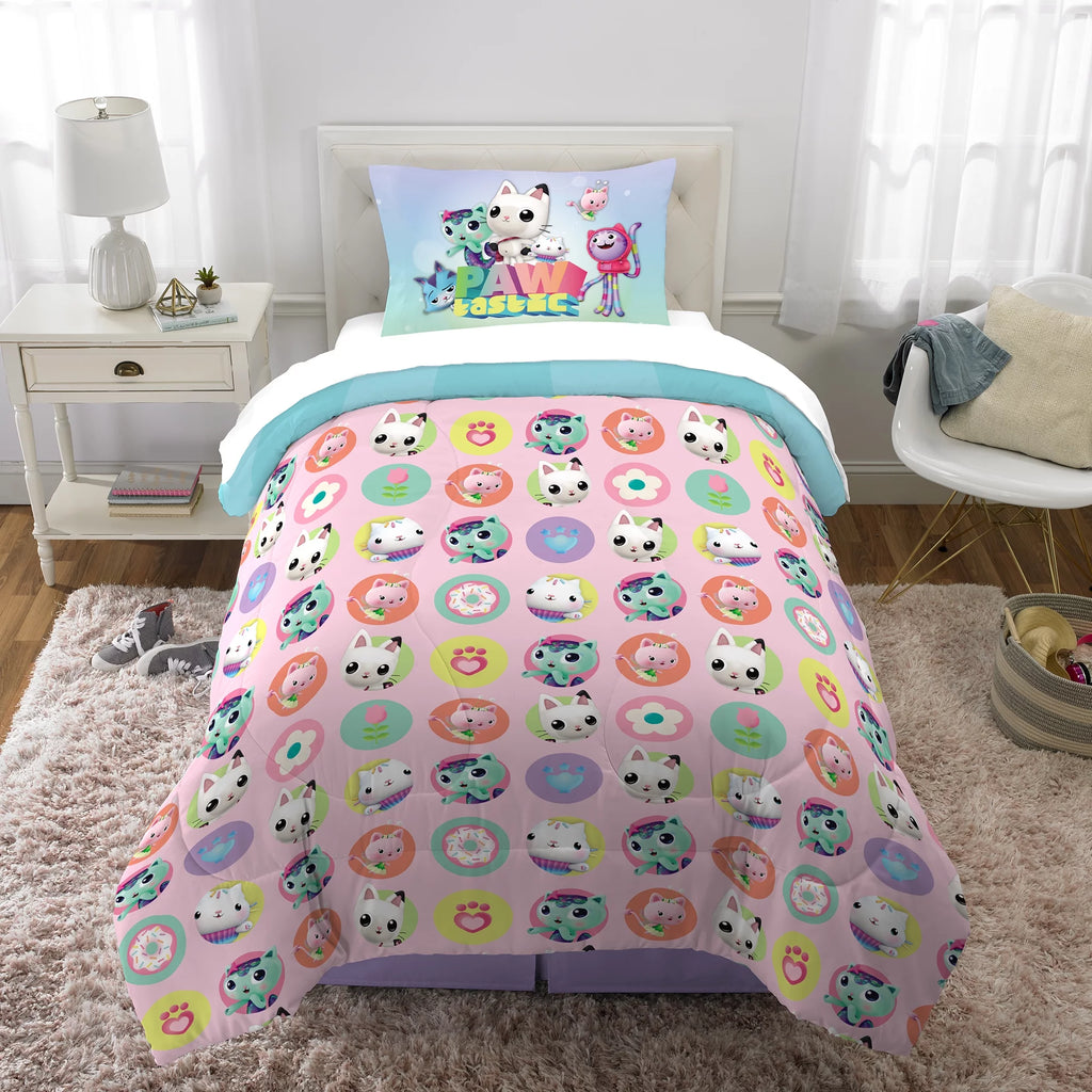 Kids Comforter Set, 2-Piece, Twin/Full, Reversible G69206