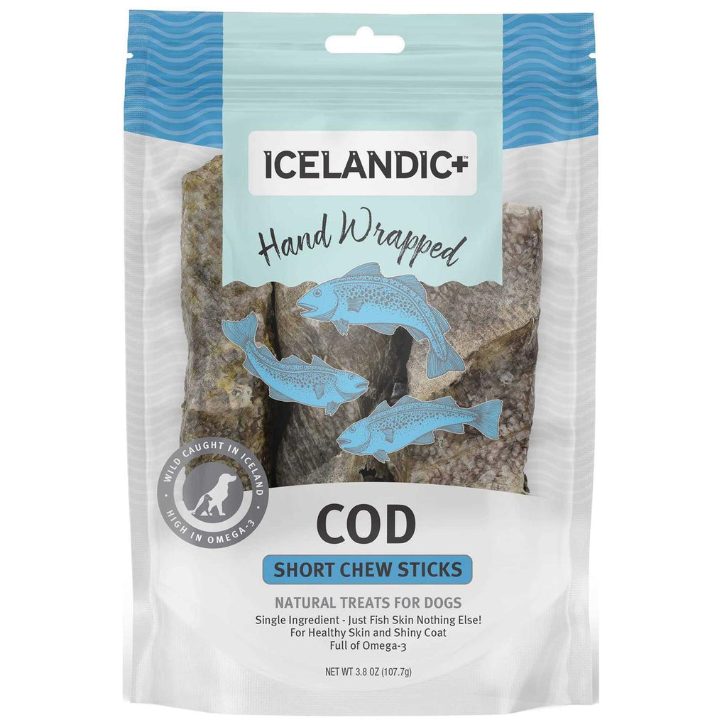 Hand Wrapped Cod Skin Dog Treats W47365