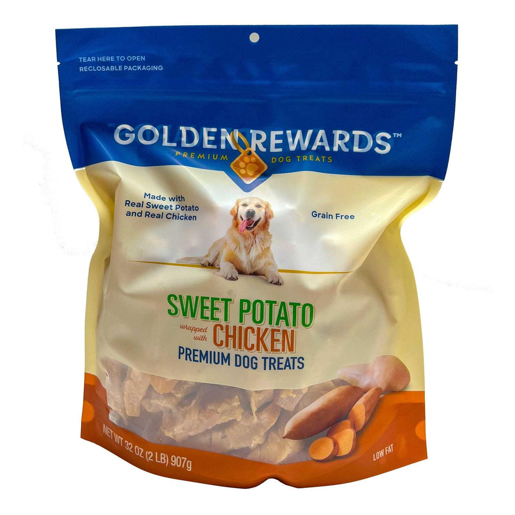 Sweet Potato Wrapped with Chicken Dog Treats Y31340