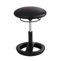 Black Vinyl Ergonomic Chair E895144
