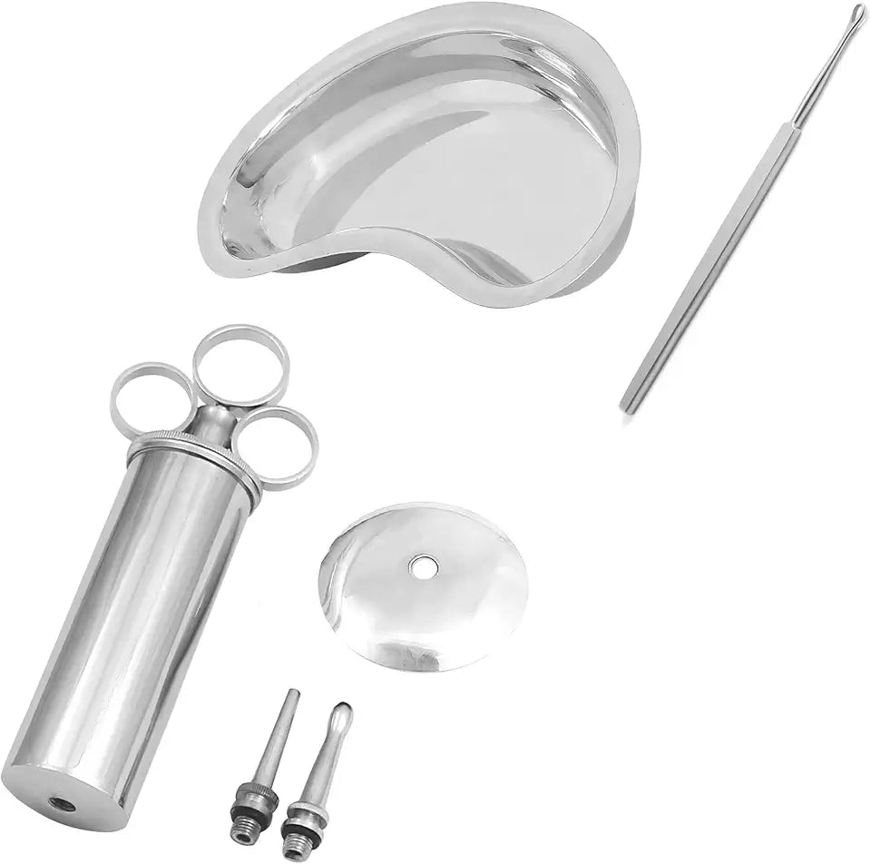 3 Piece Ear Wax Cleaning Kit with 8 oz Kidney Tray I651226