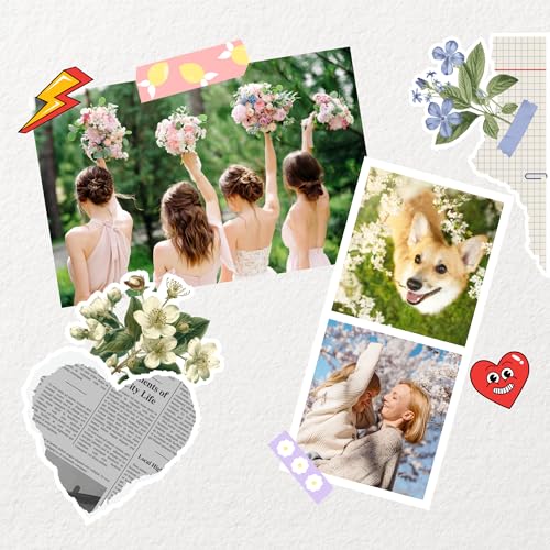 Portable Photo Printer 3x3 inches White U778479