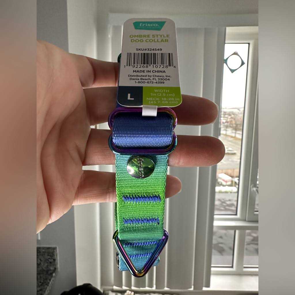 Ombre Style Dog Collar A6583