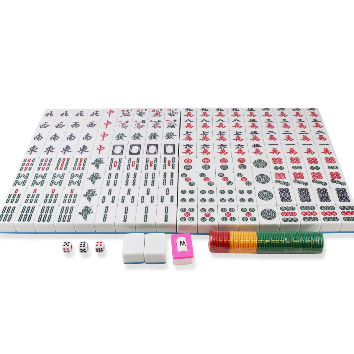 X-Large Chinese Mahjong Set 144 Tiles W794418