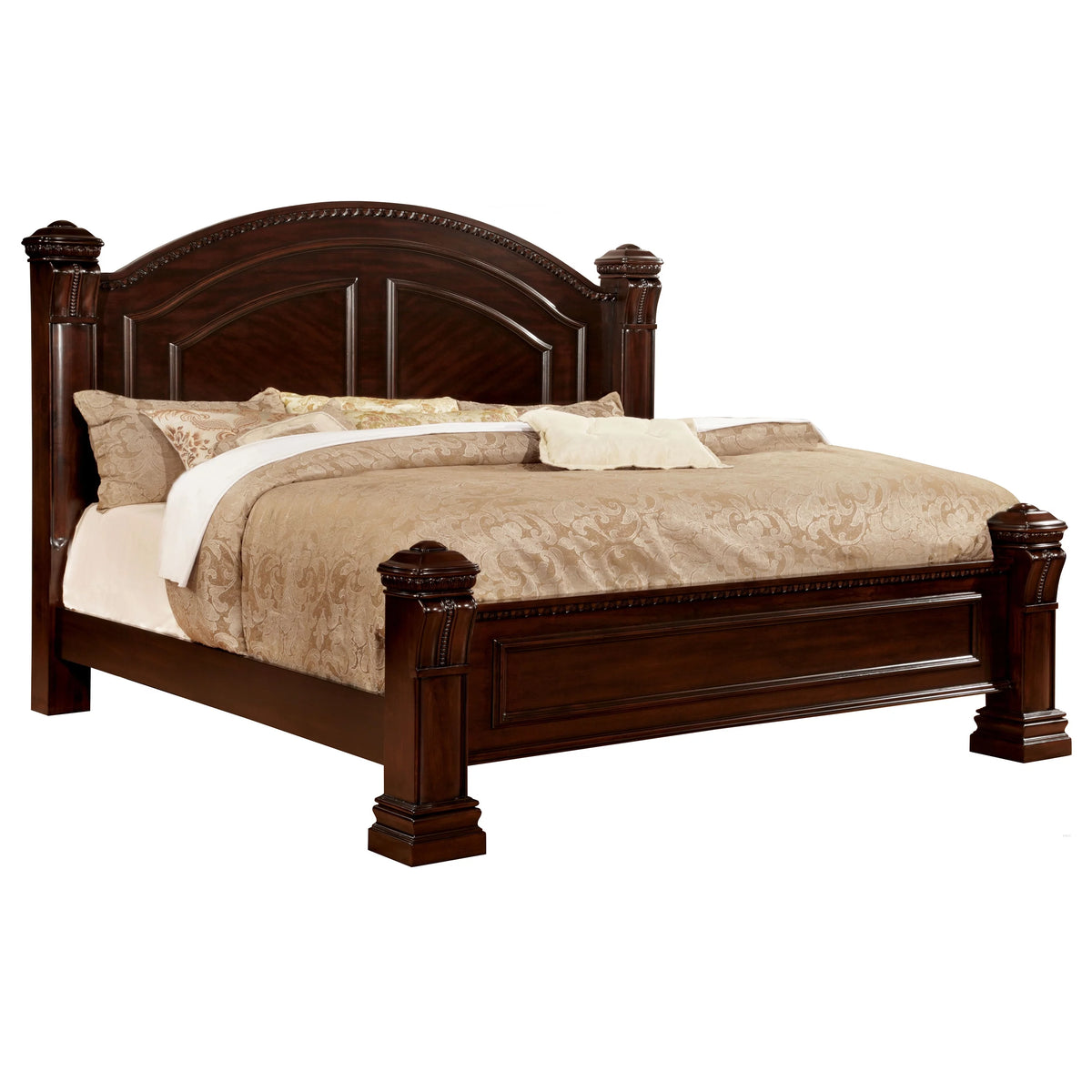 3-Piece Solid Wood Bedroom Set Eastern King W93094