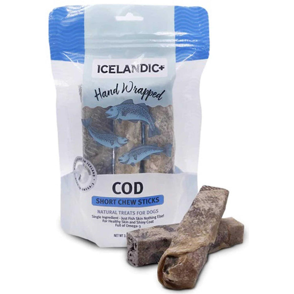 Hand Wrapped Cod Skin Dog Treats W47365