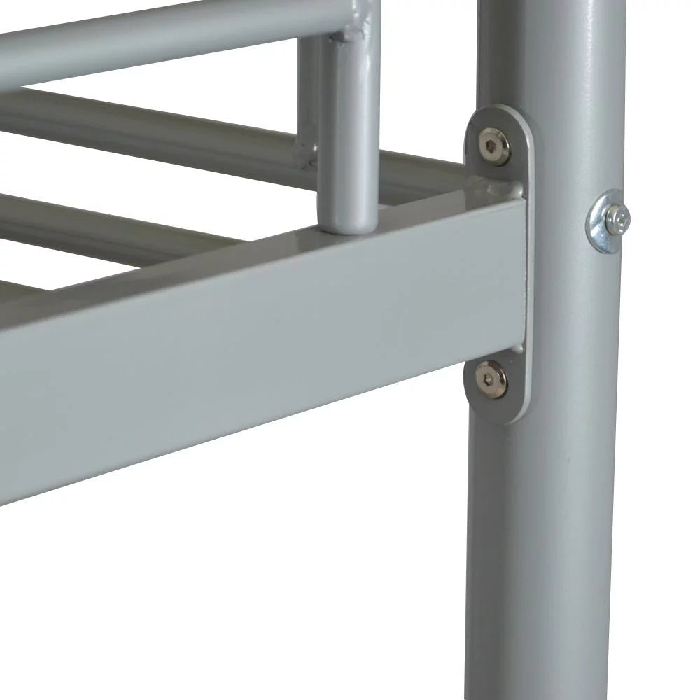 Metal Twin over Bunk Beds Frame with Ladder D96106