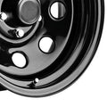 15x8 Black Wheel with 5 on 4.5 Bolt Pattern U449