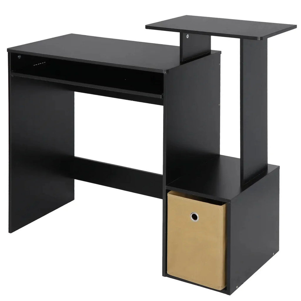 Multipurpose Home Office Computer Writing Desk With Bookshelves G21135