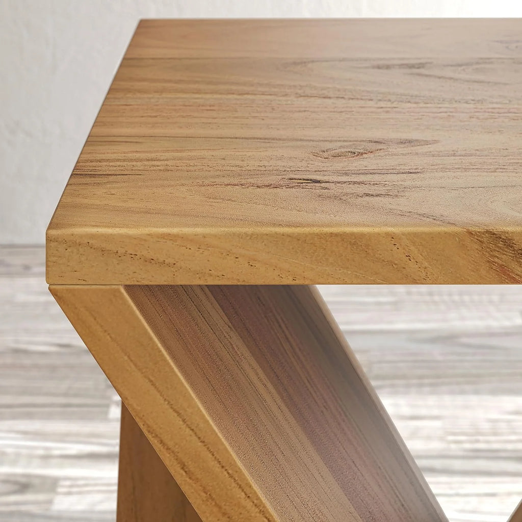 Solid Wood 24" Tall Modern Table B577