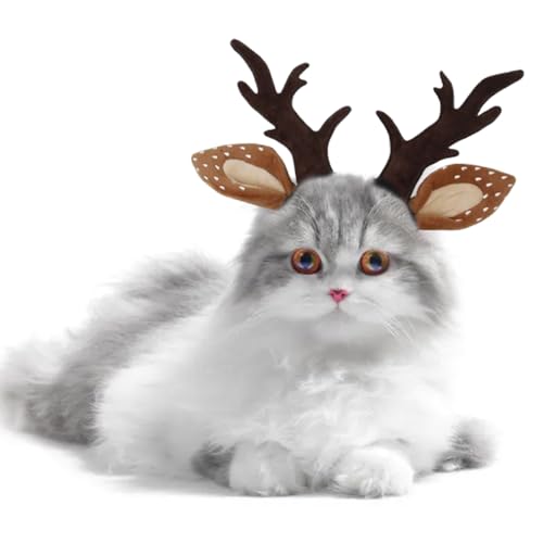 Adjustable Dog Antlers Headband Costume I22182
